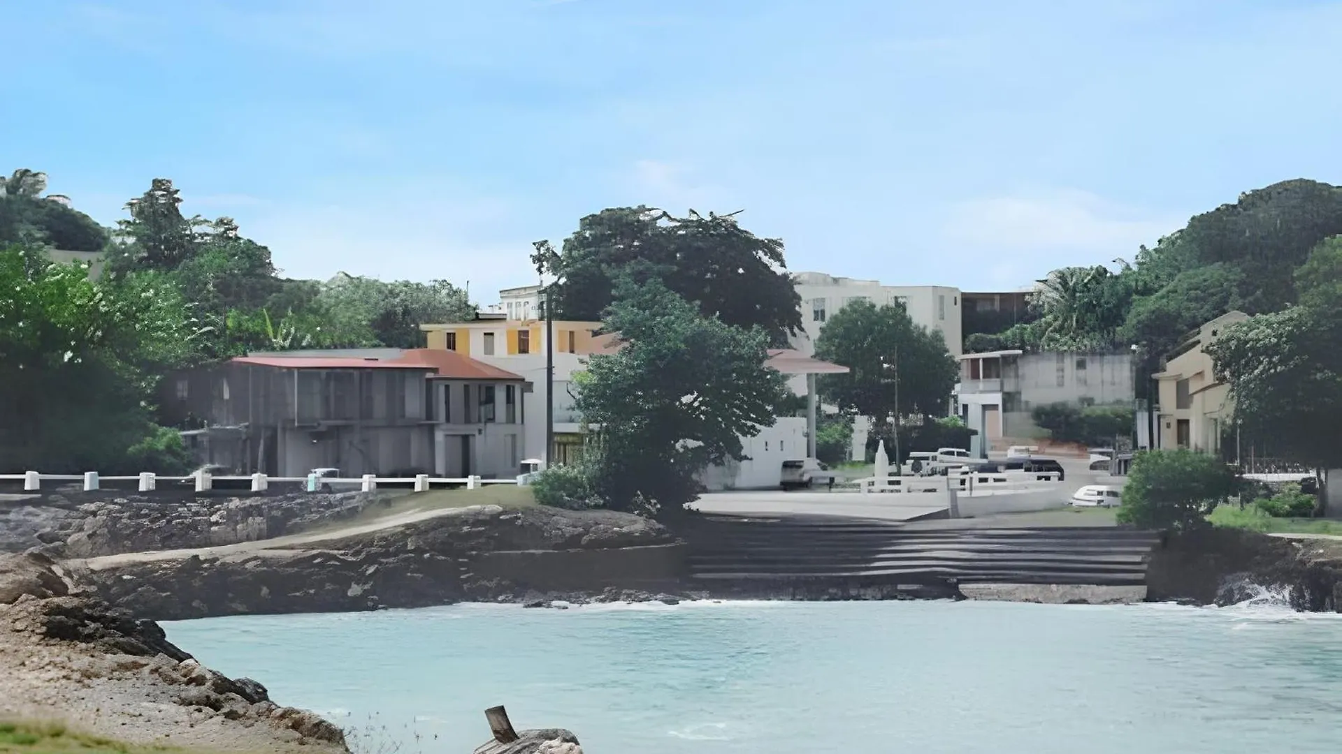 Maison de 2 chambres avec jardin amenage et wifi a Anse Bertrand a 1 km de la plage Guadeloupe